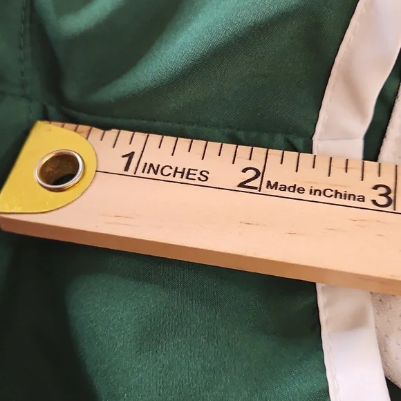 Nike Tempo Dri-Fit Lined Mid Rise Running Shorts, Green/White, Size Small - Picture 9 of 10